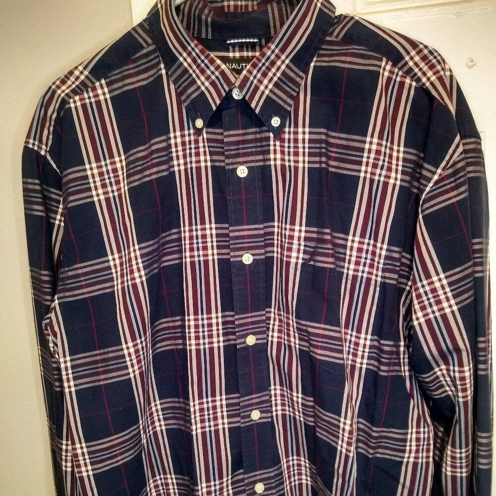 Nautica Men's Long-Sleeve Shirt